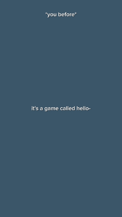 it's a game called