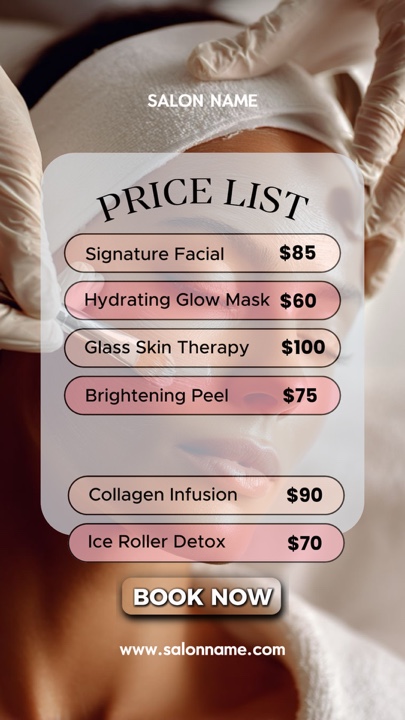 PRICE LIST TREATMENT