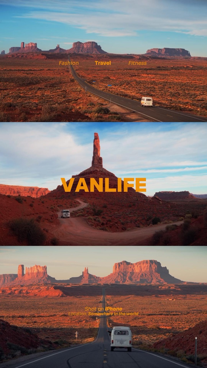 Camping Vanlife trip