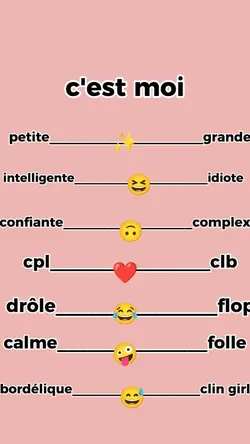 c'est vraiment moi