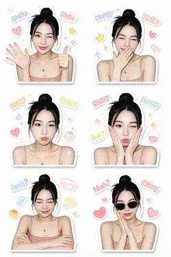 6 stickers trend