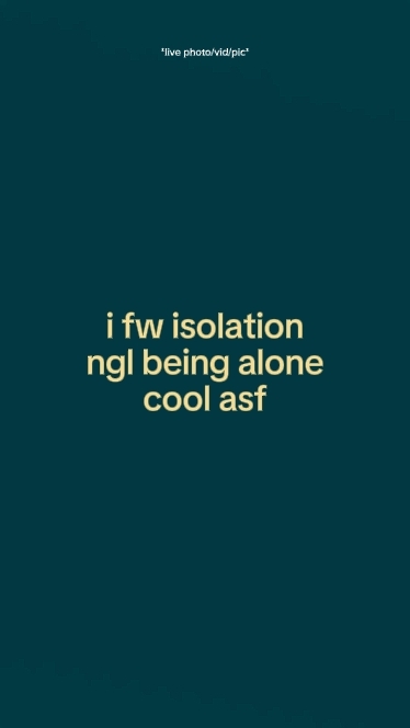 ifwisolationnglbeing