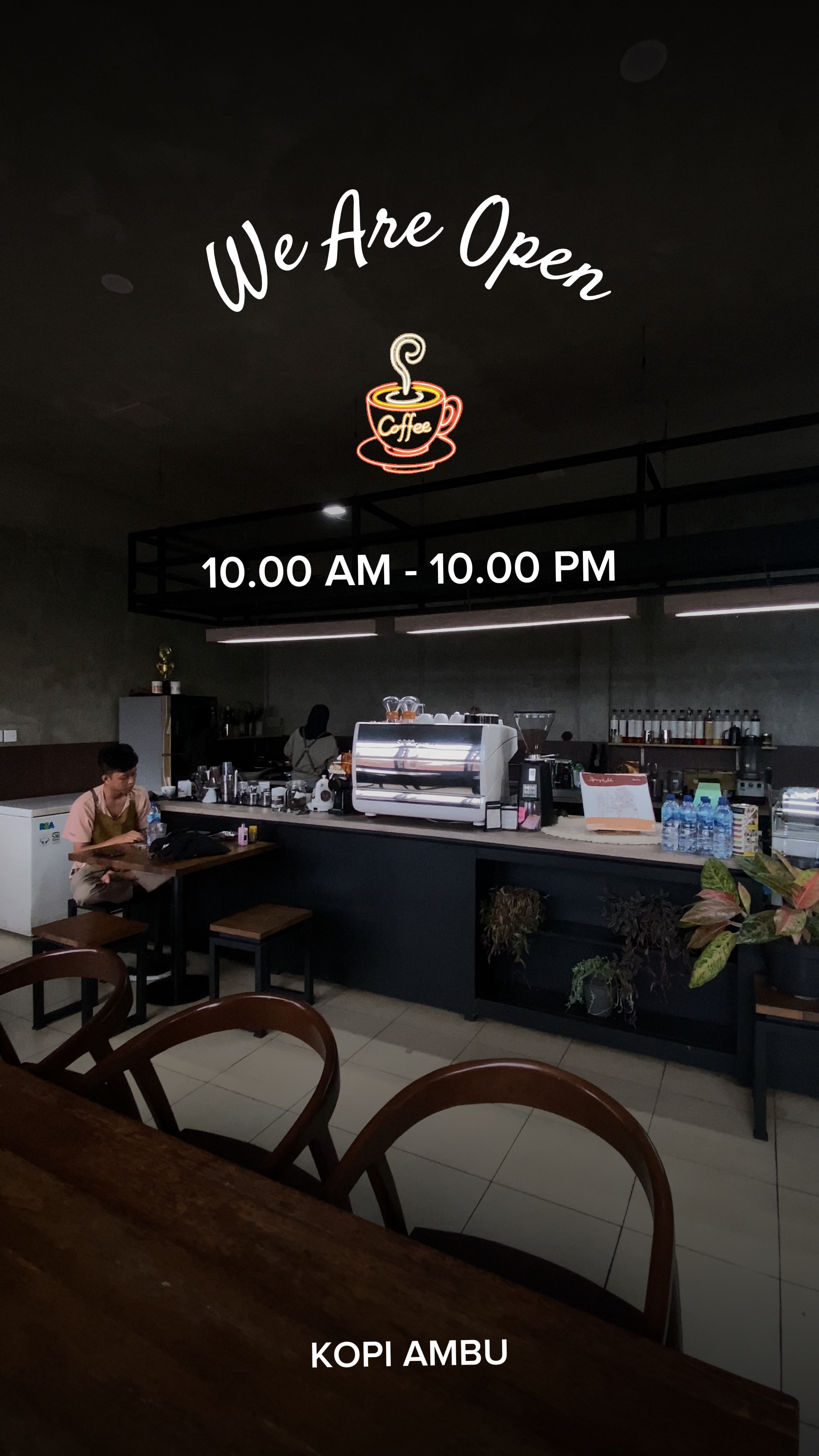 We Are Open