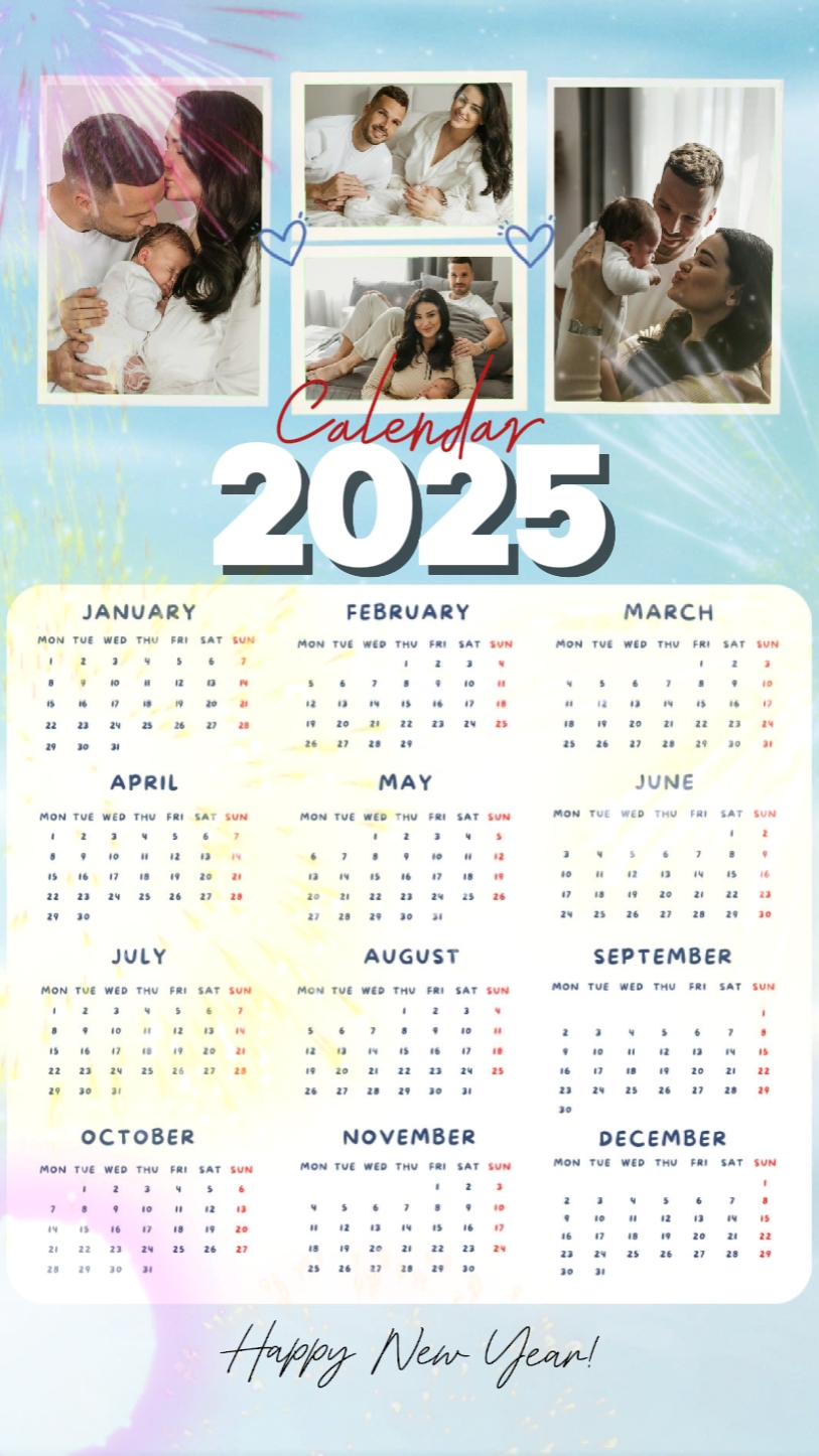 Calendrier 2025