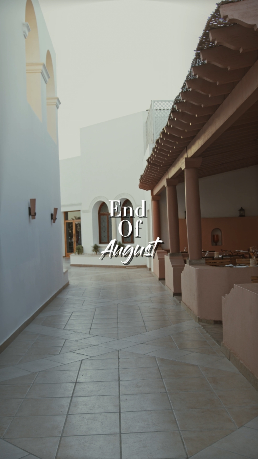 end of August