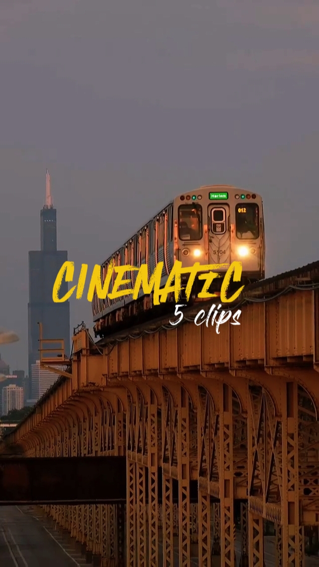5 clips cinematic 