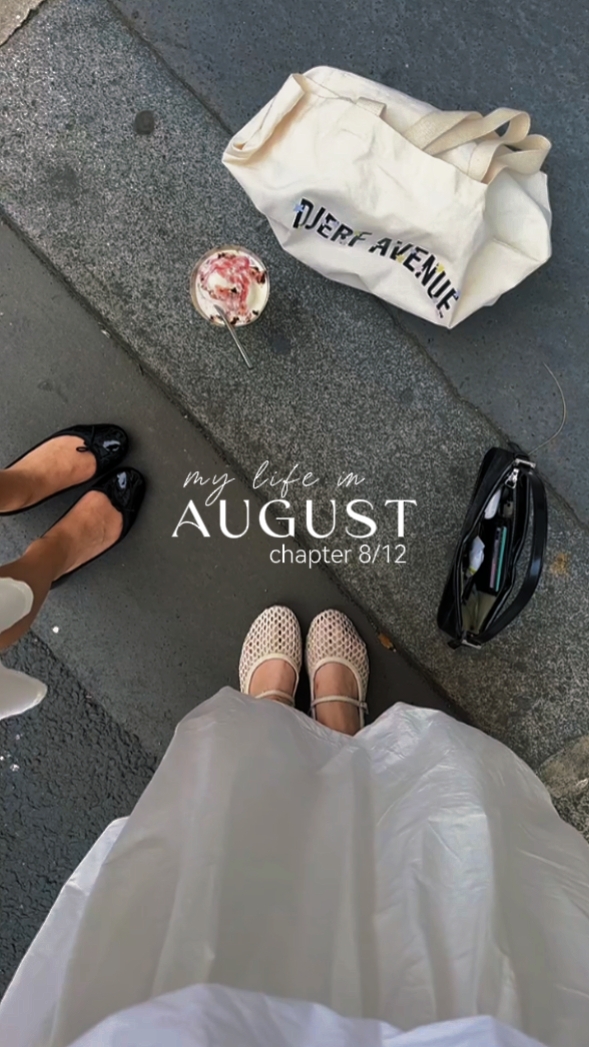 my life in august 