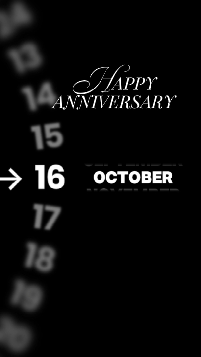 Happy anniversary