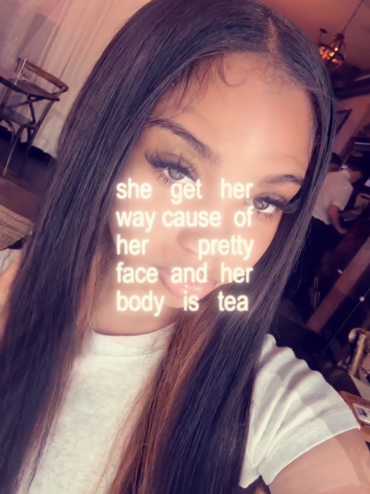 wajahnya yang cantik