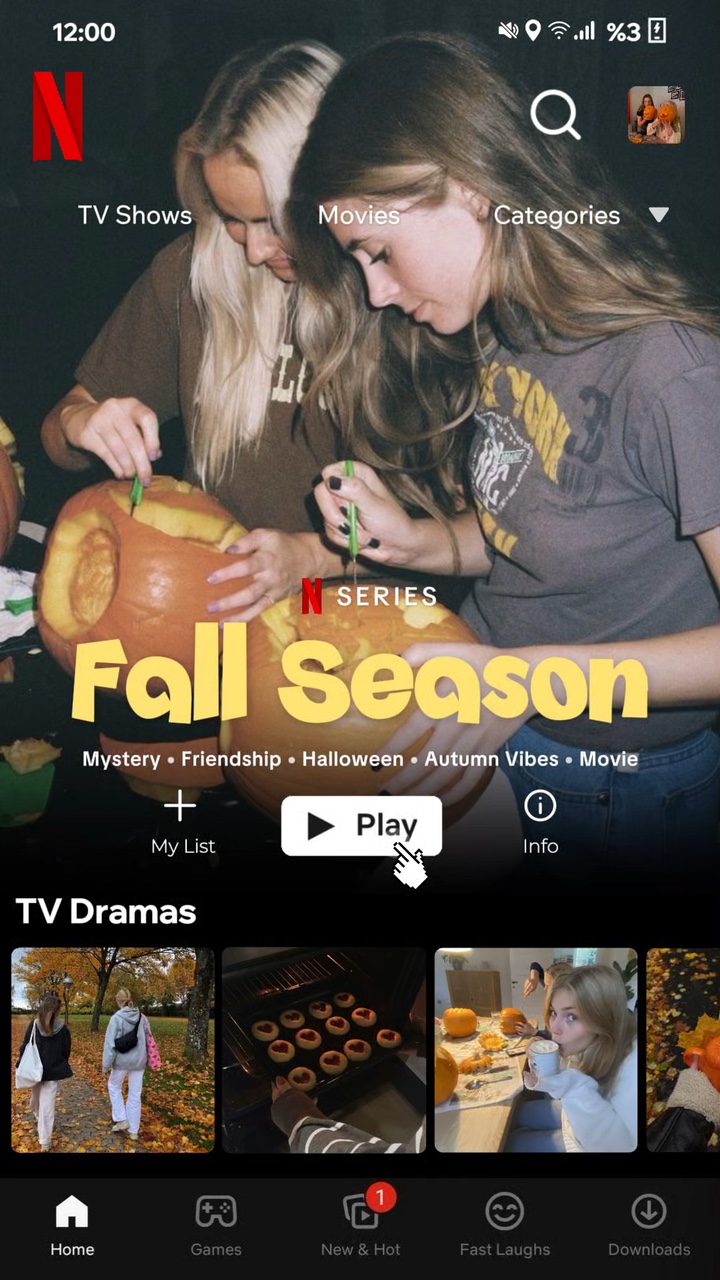 Temporada de Otoño Netflix