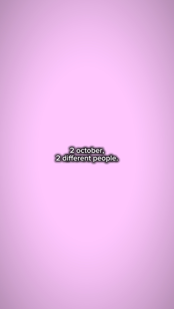 2 october 2 diff ppl