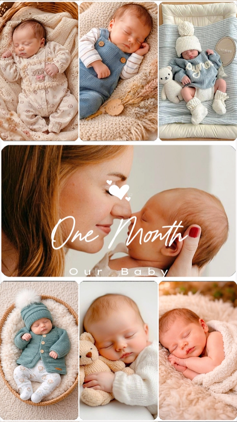 One Month Our Baby