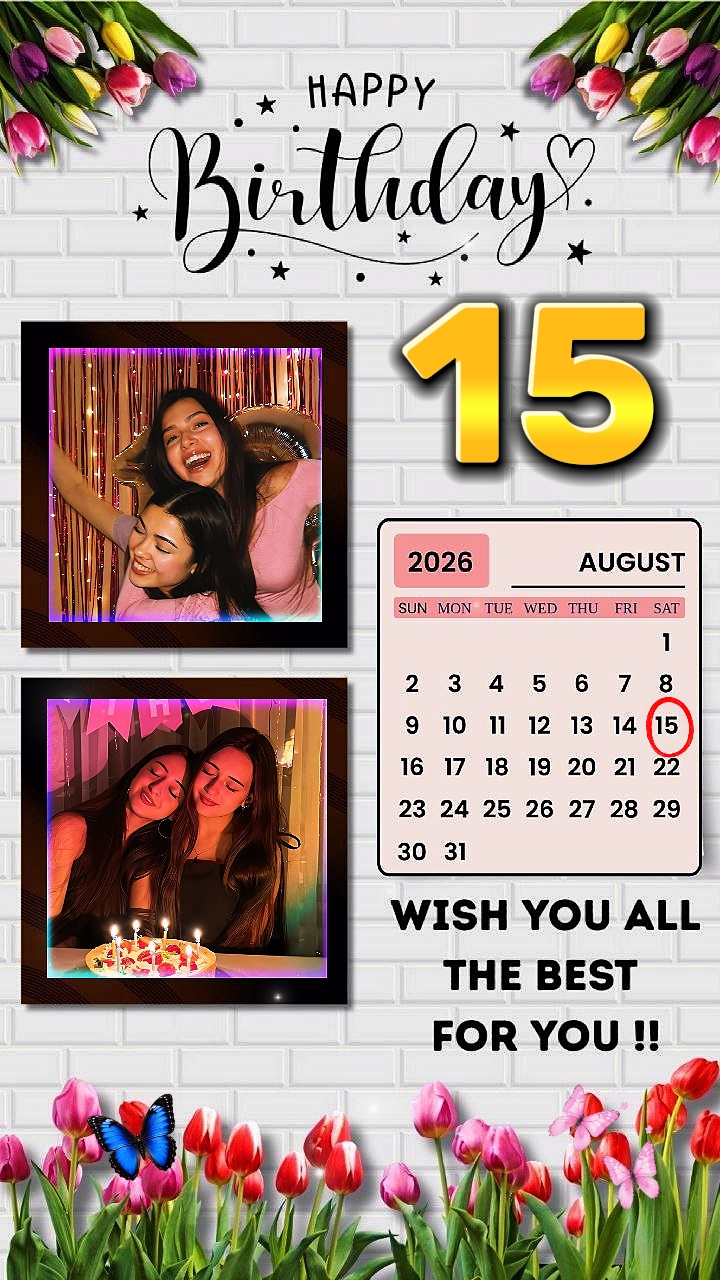 HBD 15 août 2026