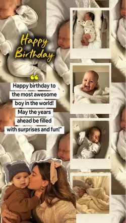 Happy birthday baby