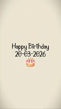 MARCH 20 BIRTHDAY