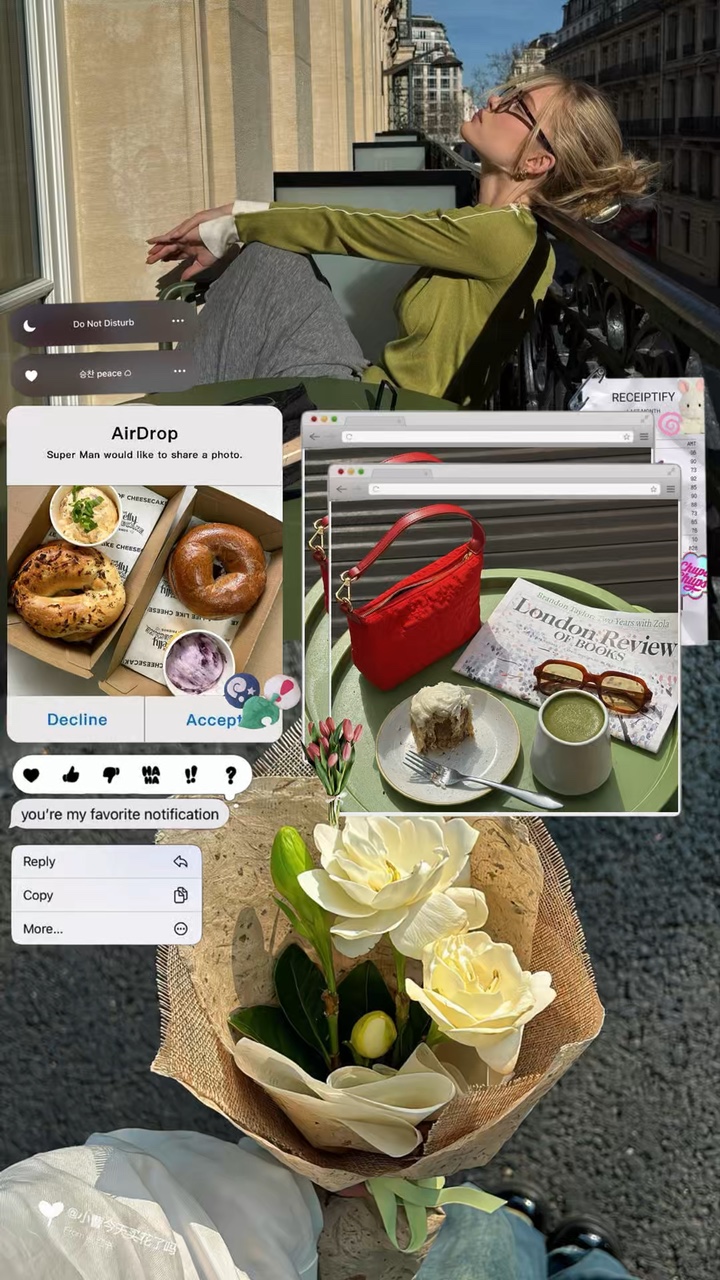 Instastoire esthétique