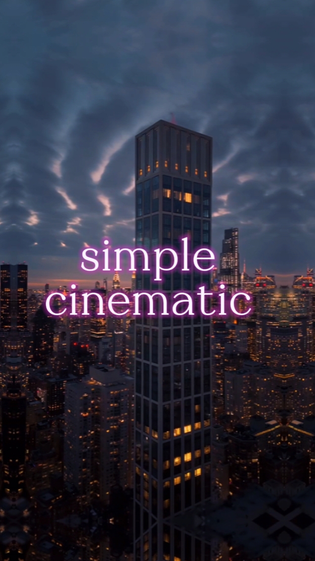 simple cinematic 