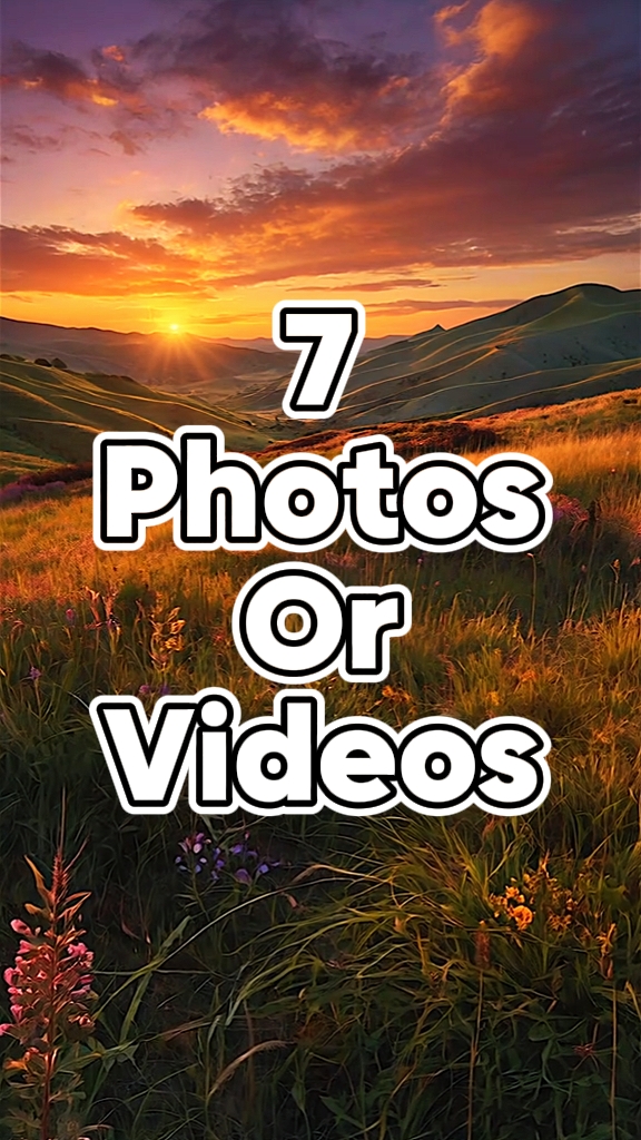 7 video or photo 