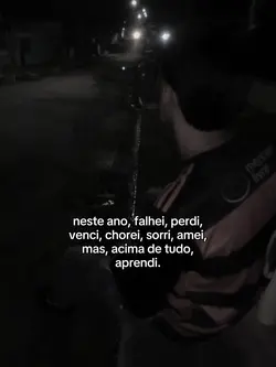 neste ano falhei
