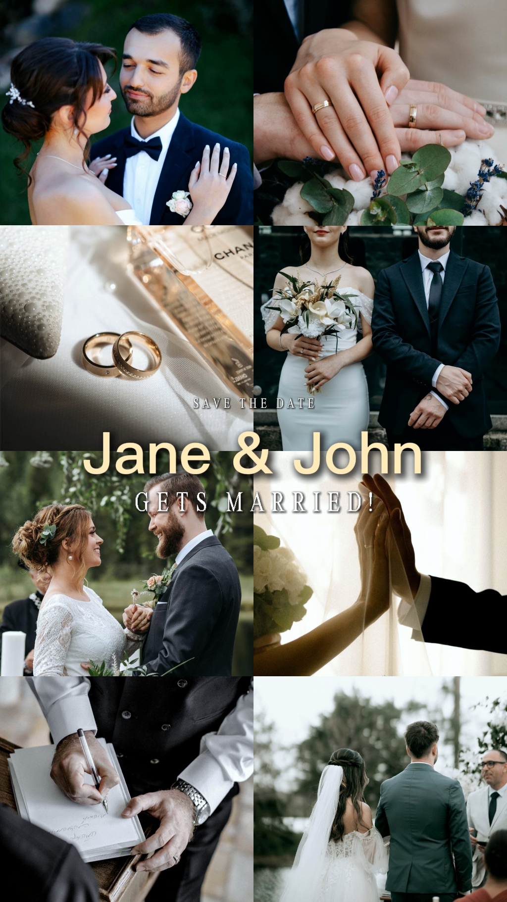 GETS MARRIED