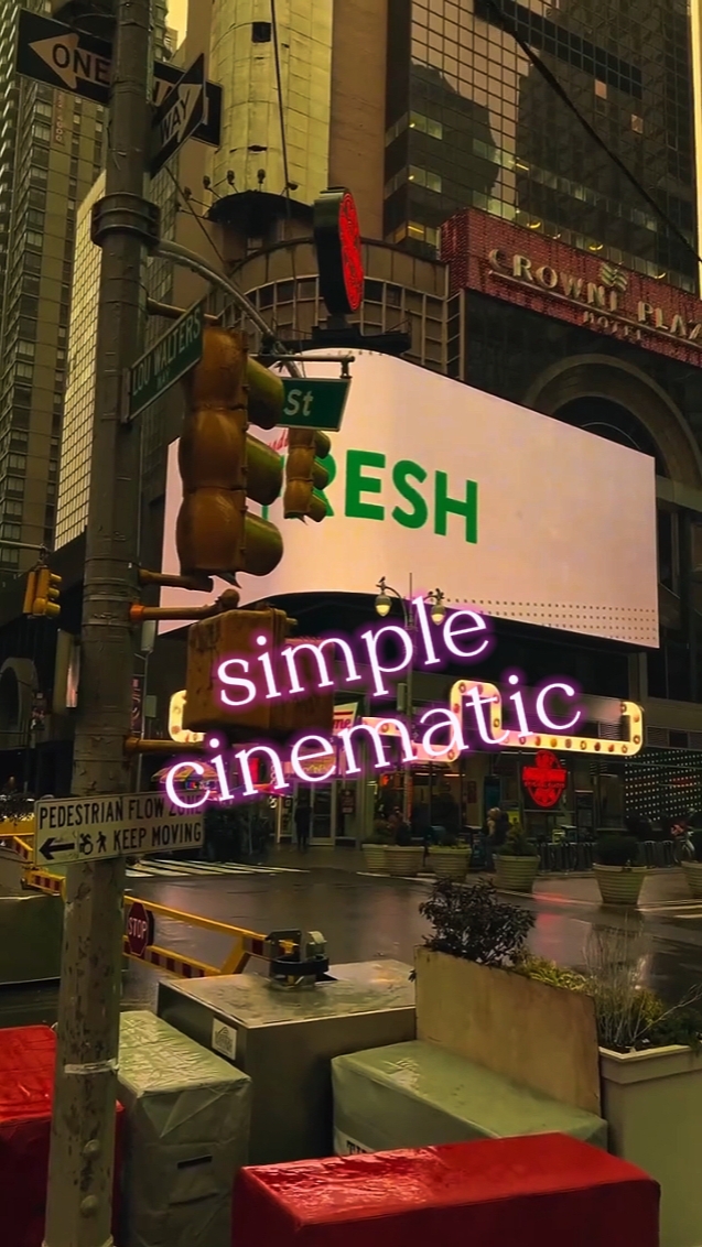 simple cinematic 
