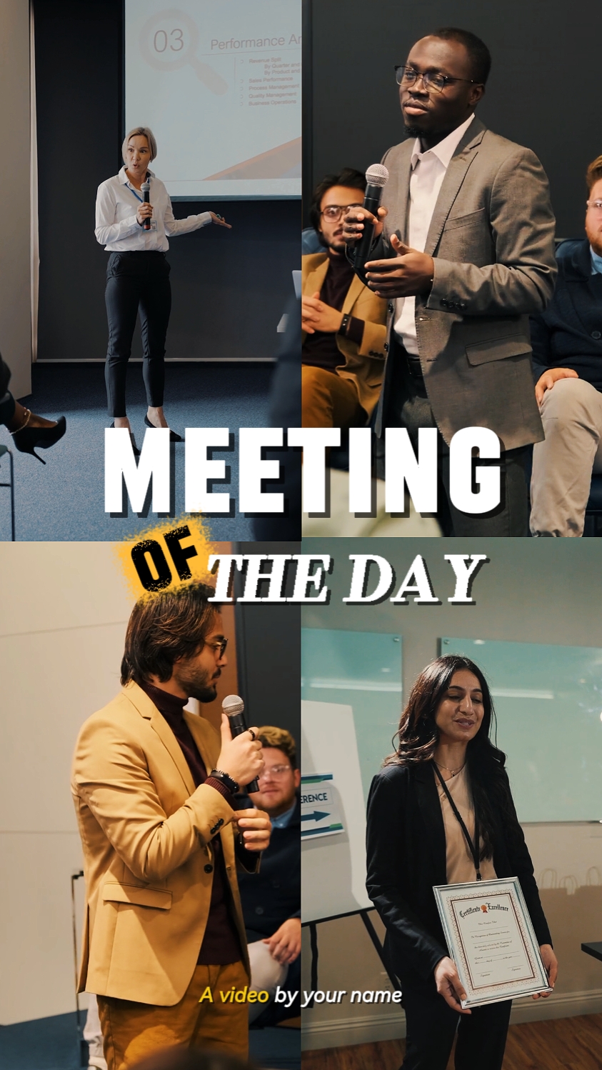 Reunião do dia