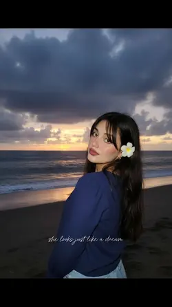 she just looks like