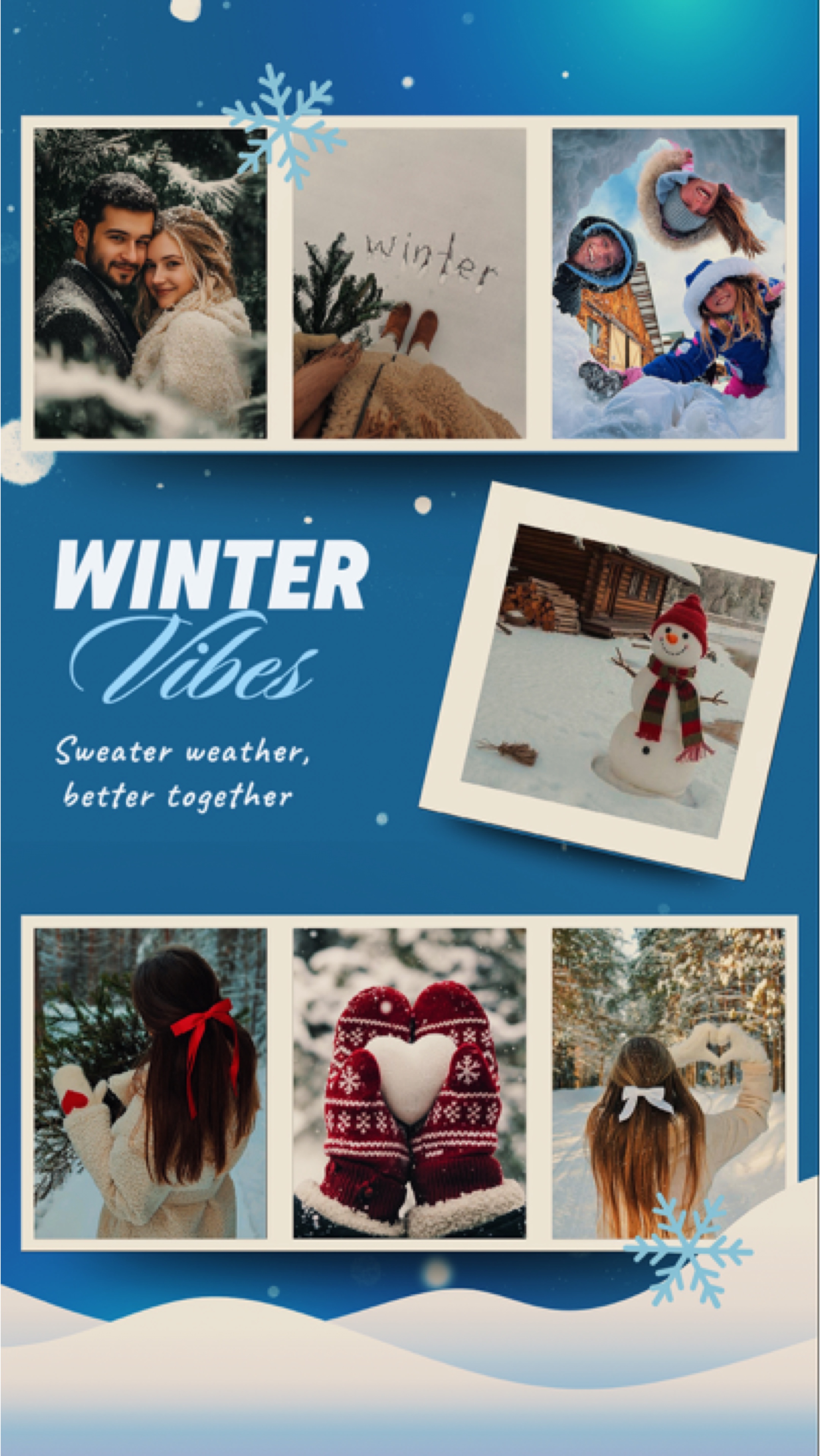 Ambiance hivernale