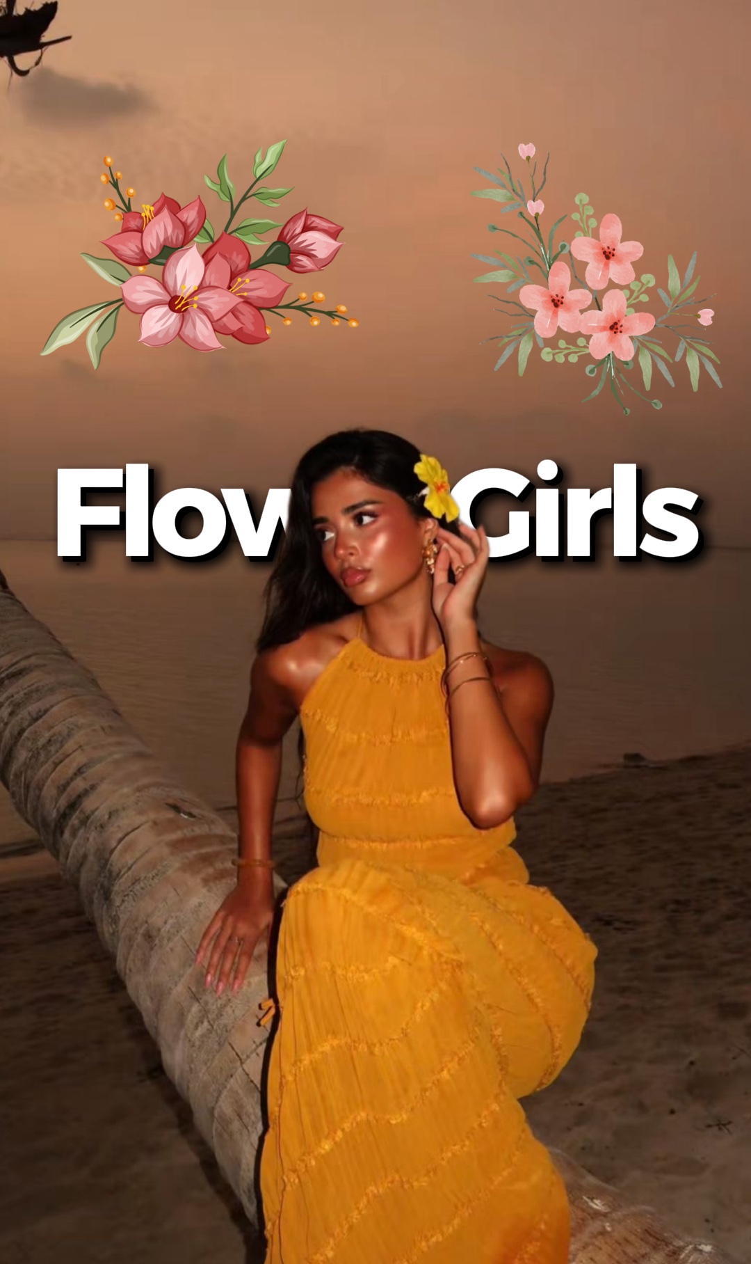 Chicas Flores