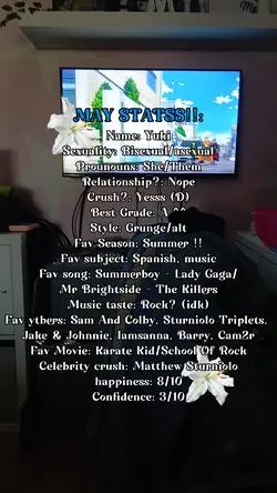 May statss 