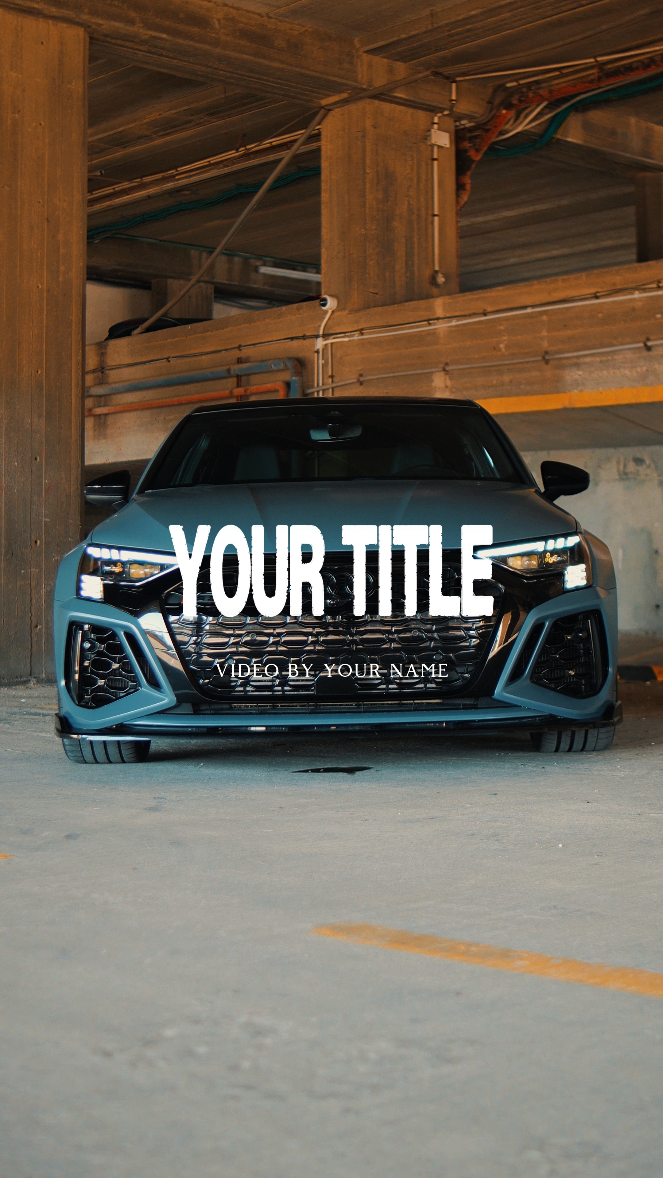 car edit template 