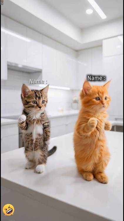 Gato gracioso. 