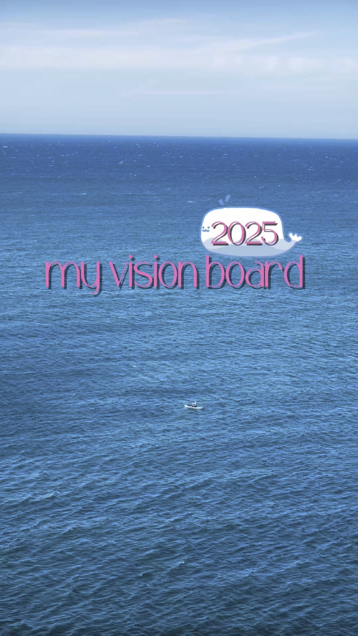 Mon tableau de vision 2025