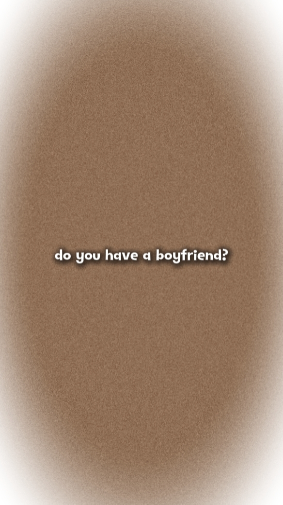 ¿TIENES NOVIO?