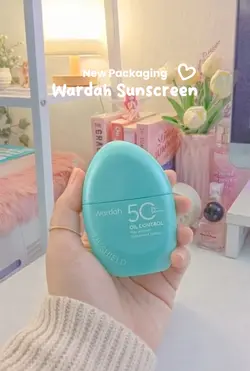 Wardah sunscreen 🩵