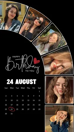 Birthday 24 August