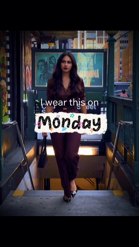 wear this on Monday 