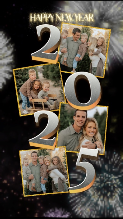 Hallo 2025, meine Familie ❤️