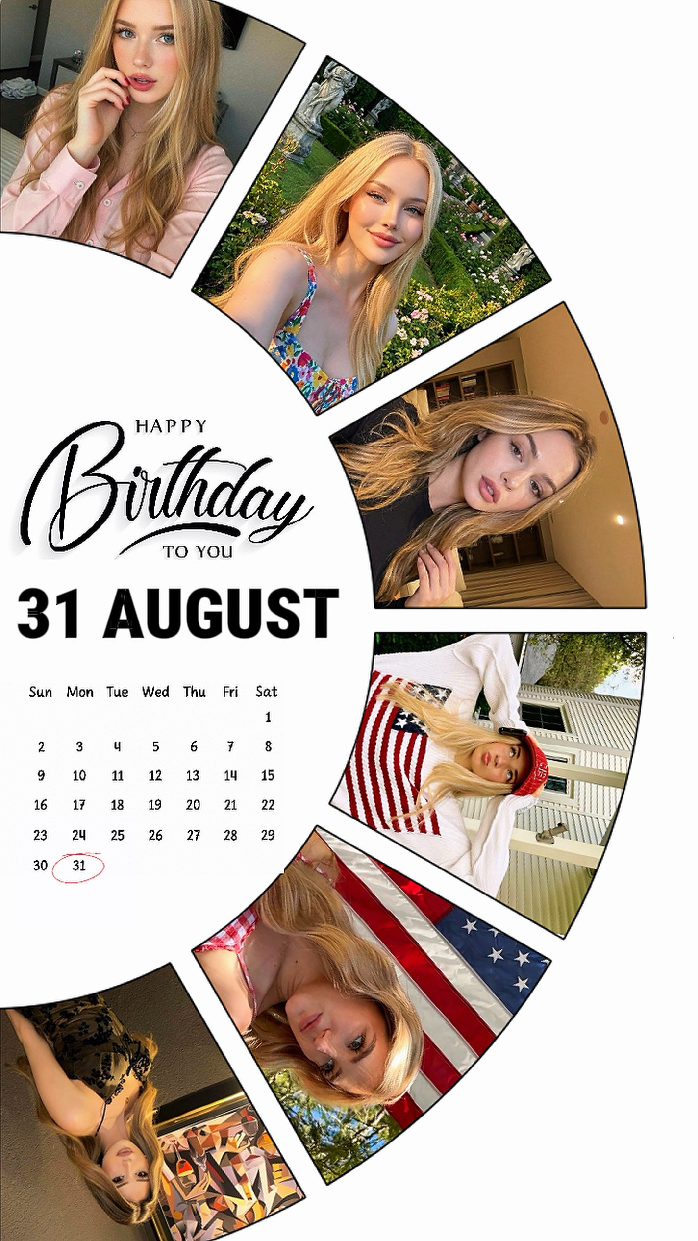Anniversaire 31 août