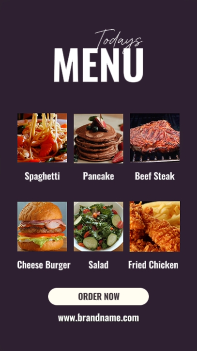 Menú de hoy