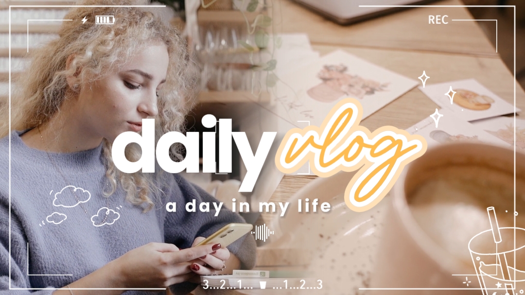 Introdução diária do vlog
