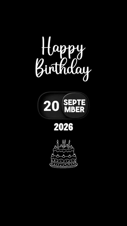 BIRTHDAY 20SEPTEMBER