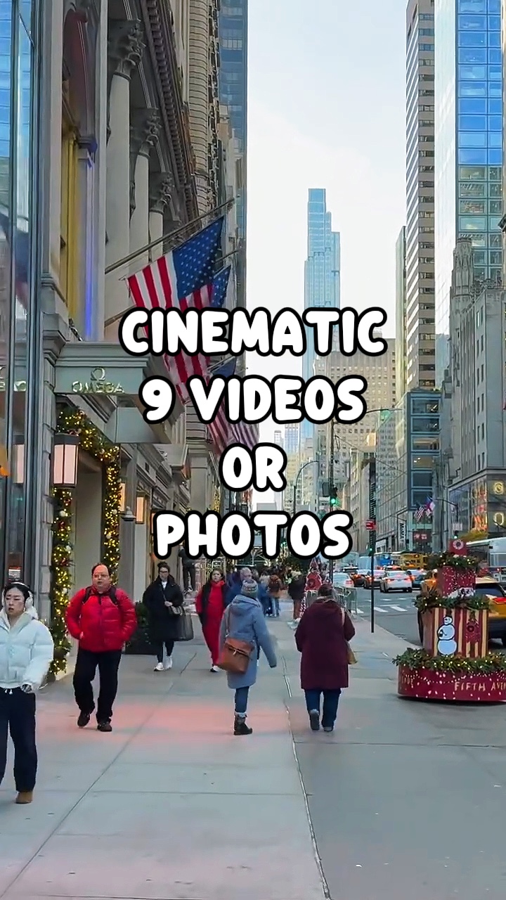 9 VÍDEOS CINEMÁTICOS
