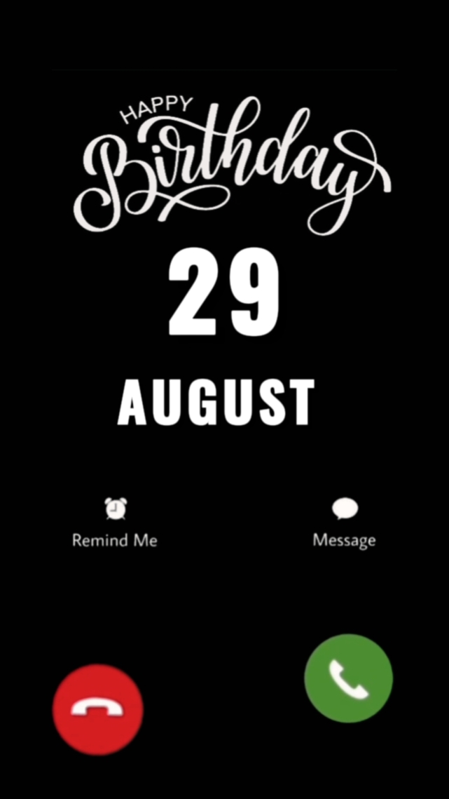 CUMPLEAÑOS 29 DE AGOSTO 