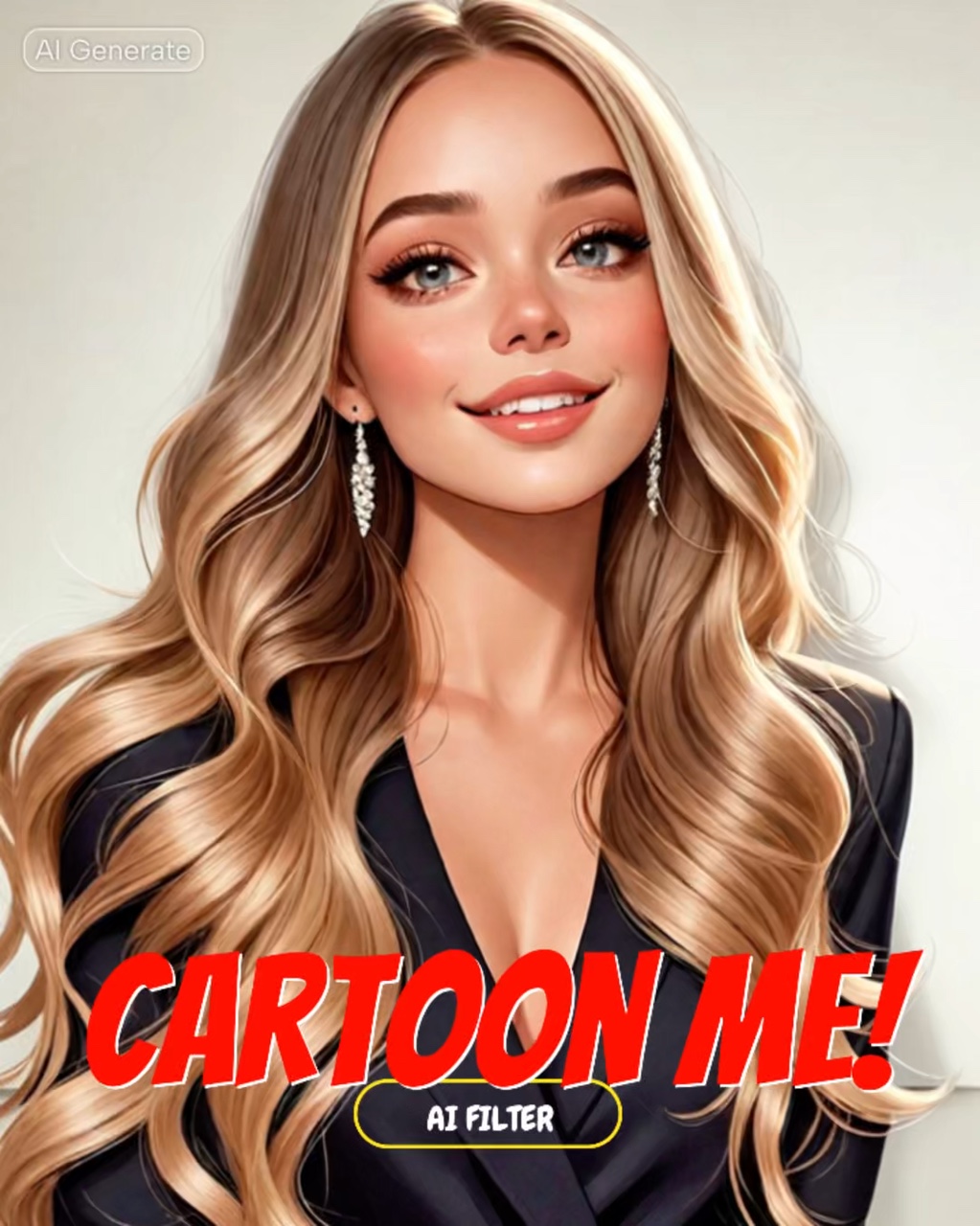 Filtre IA Cartoon Me