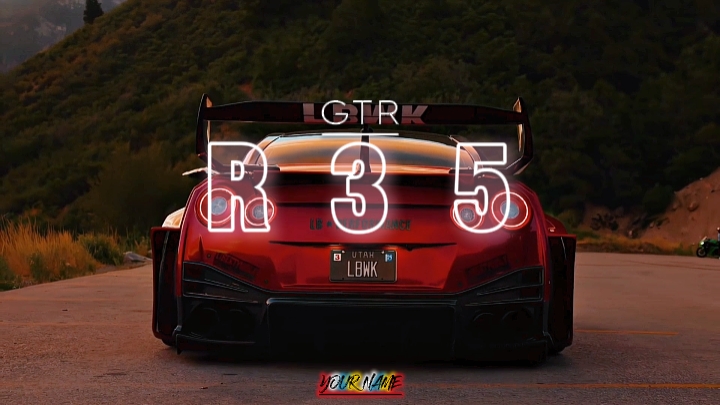 GTR R35 CINEMATIC 