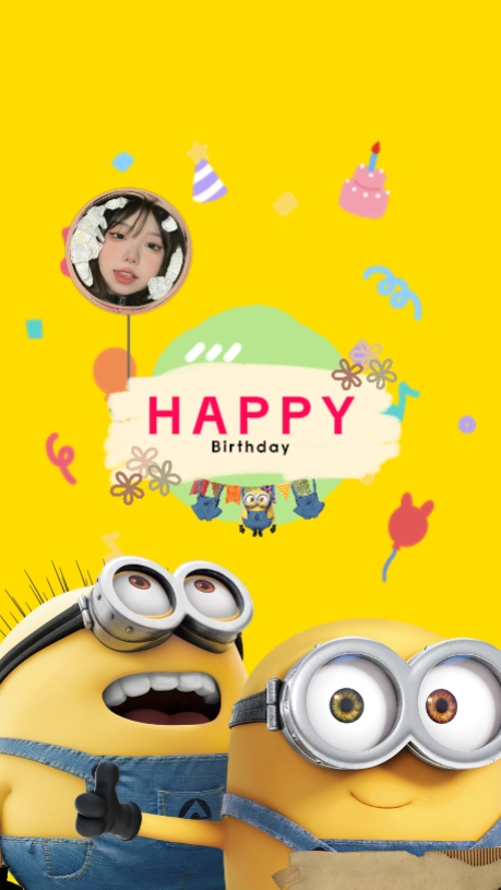 Minion d'anniversaire