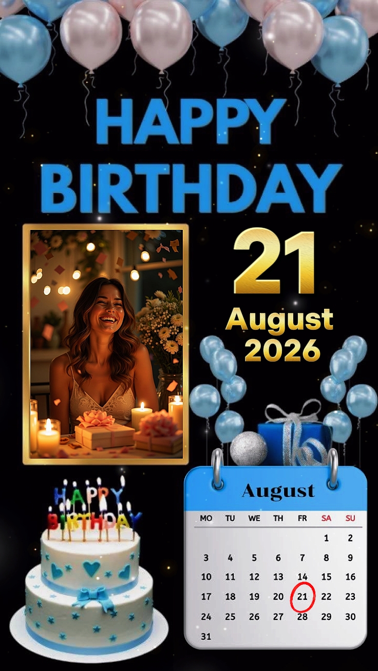 Cumpleaños 21 de agosto 
