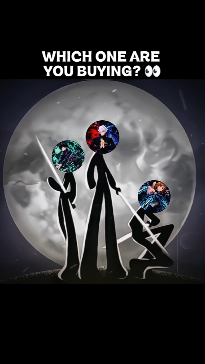 THESE 3 JJK SKINS 