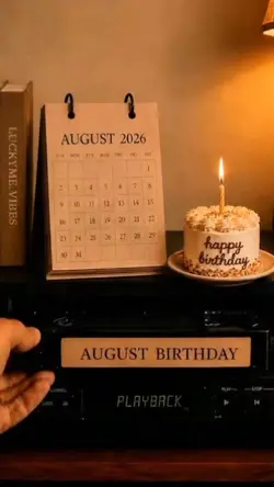 AGUSTUS BIRTHDAY